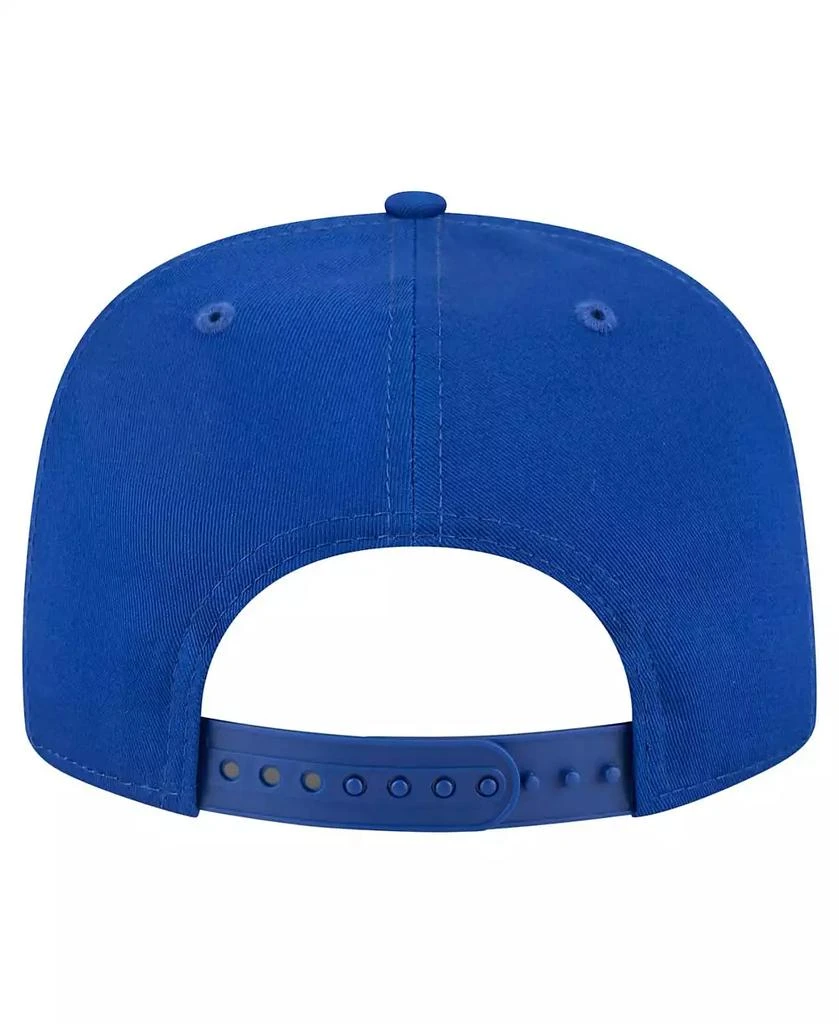 New Era Men's Royal New York Mets Team Text Golfer Snapback Hat 4