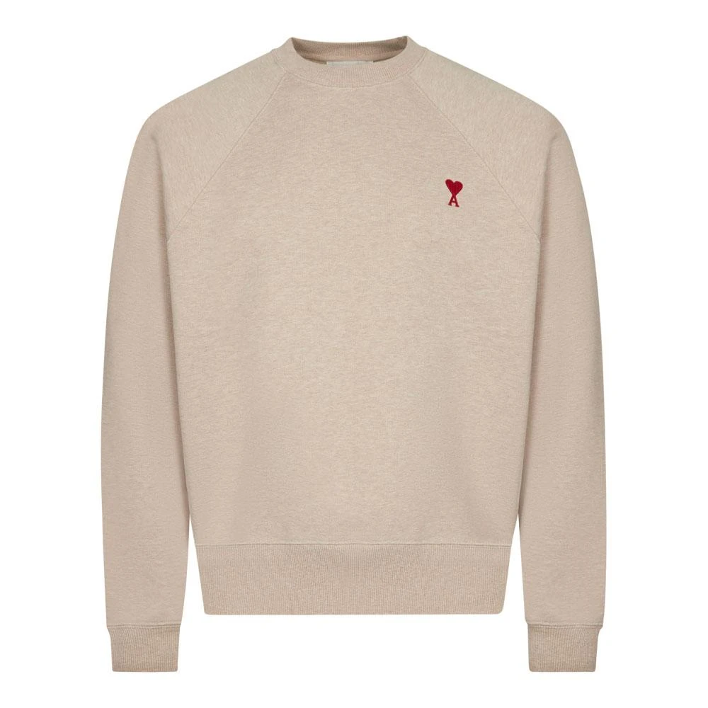 Ami Paris Ami Paris ADC Sweatshirt - Heather Light Beige 1