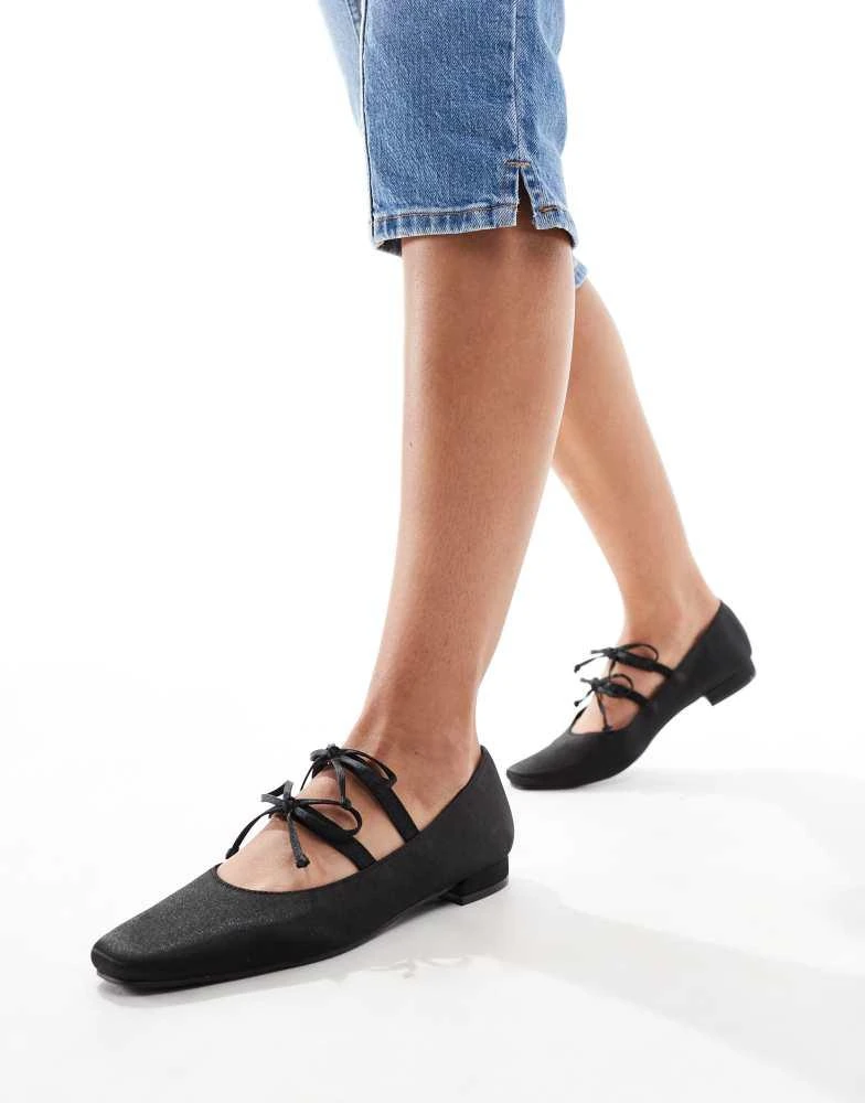 Public Desire Public Desire Luella Ballet Flats in Black 1