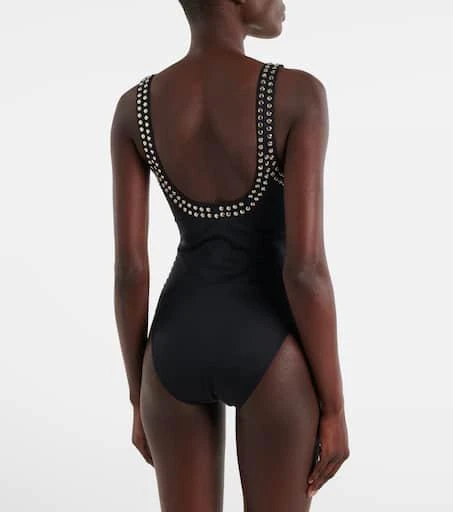 SIMKHAI Mercedes studded swimsuit 3