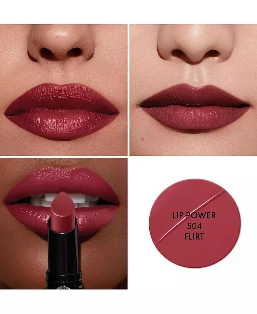 Giorgio Armani Lip Power Long-Lasting Satin Lipstick 3