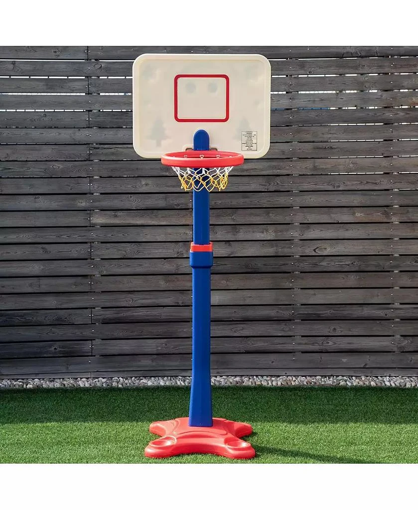 SUGIFT Kids Adjustable Height Basketball Hoop Stand 6