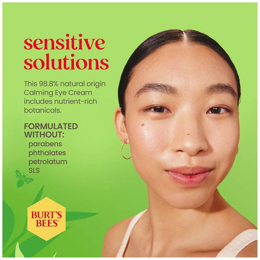 Burt's Bees Aloe + Rice Milk Calming Eye Cream for Sensitive Skin 10