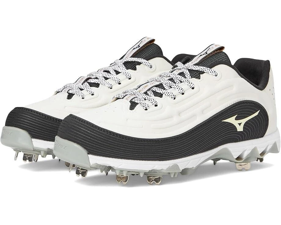 Mizuno Mizuno 9-Spike Swift 8 Low 11GM236009 Womens US 7 White Softball Cleats GBNC679 1