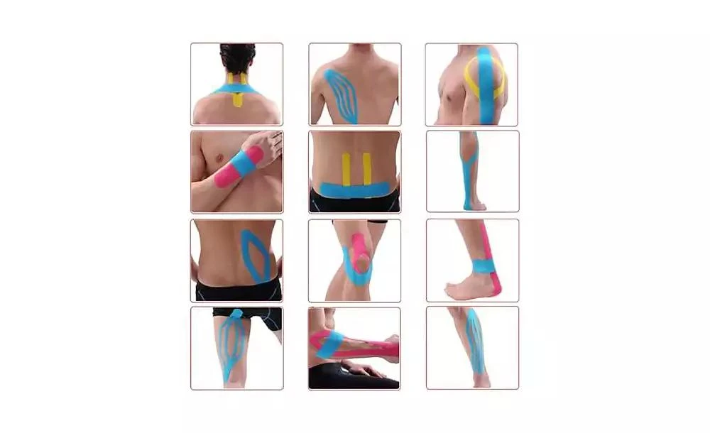 Amber Sports Ultimate Performance Kinesiology Tape: Support, Stabilize, and Recover Best for Athletes and Rehabilitation, 2" x 16ft 2