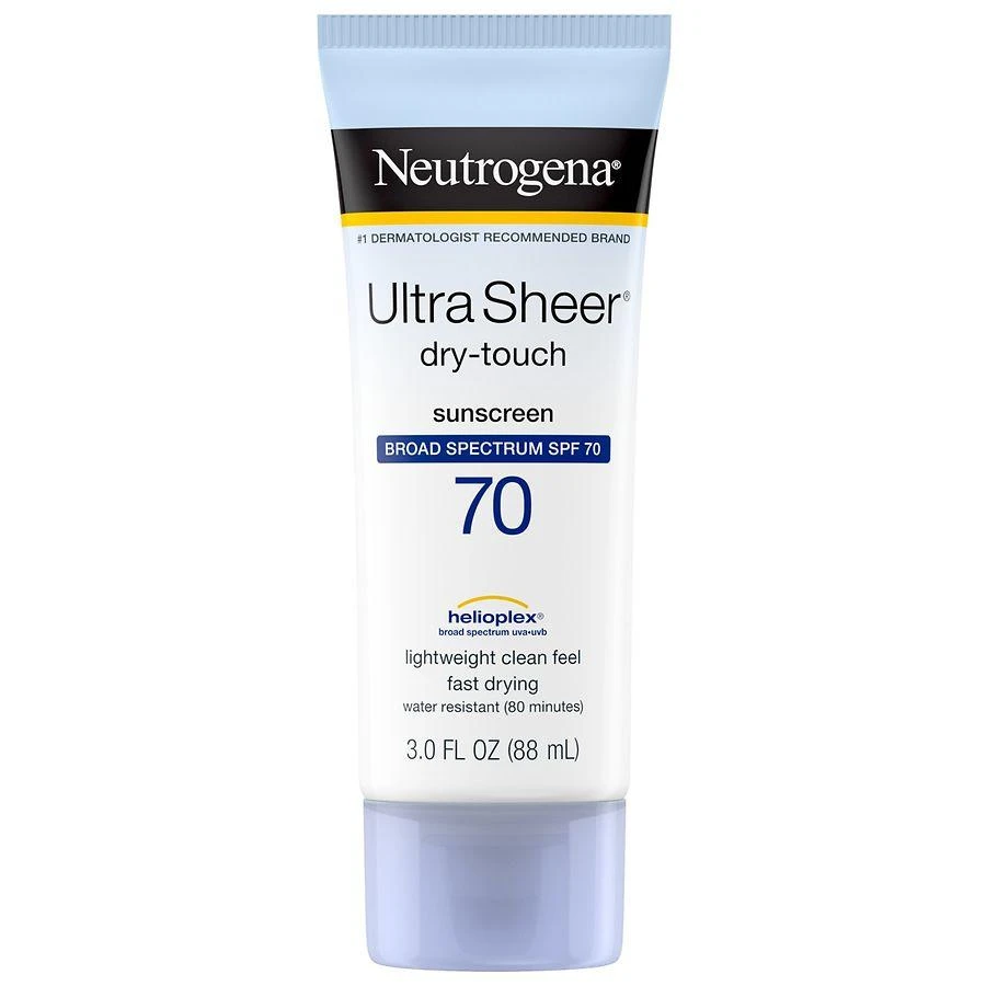 Neutrogena Ultra Sheer Dry-Touch SPF 70 Sunscreen Lotion 1