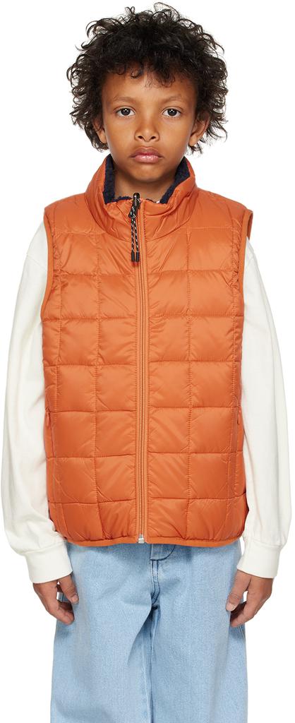 Taion Kids Navy & Orange Reversible Vest