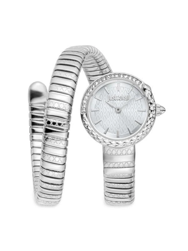 Stainless Steel & Crystal Wrap Watch/22MM – On Sale Now with  display picture 1