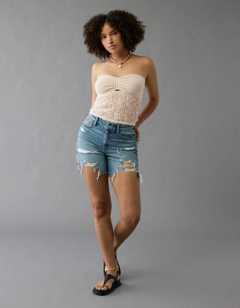 AE AE Cropped Crochet Tube Top 5