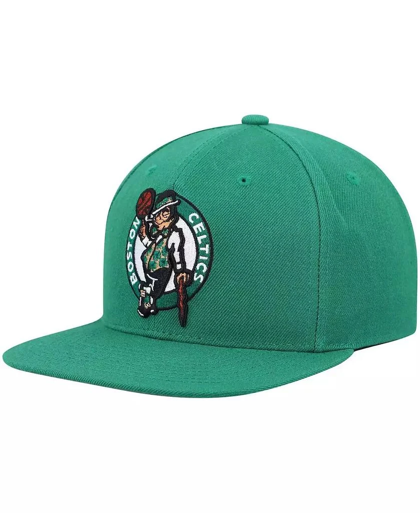 Mitchell & Ness Men's Kelly Green Boston Celtics Ground 2.0 Snapback Hat 1
