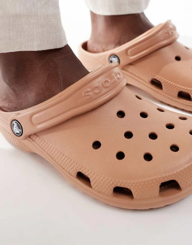 Crocs Crocs Classic clog in cork brown 3