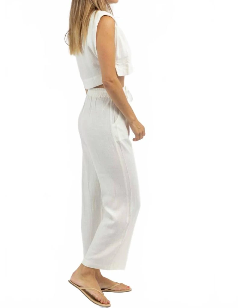 Hersy Act Neutral Pant Set In White 5