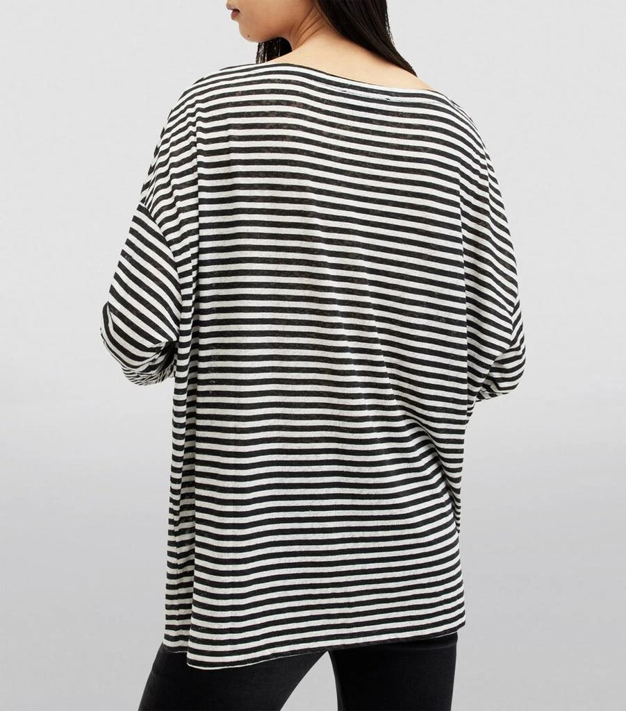 ALL SAINTS Striped Rita T-Shirt 4