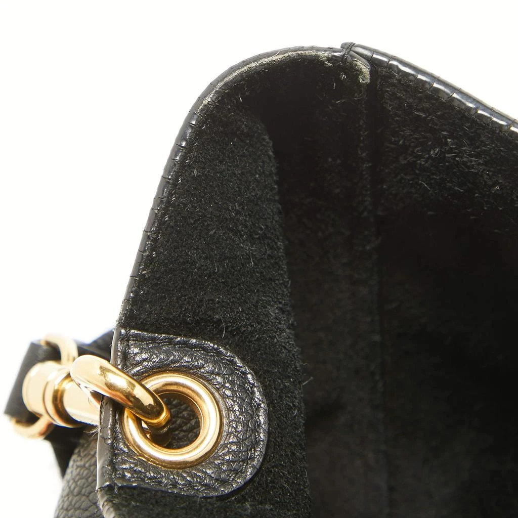 Celine Celine Black Leather Sangle Bucket Bag 7