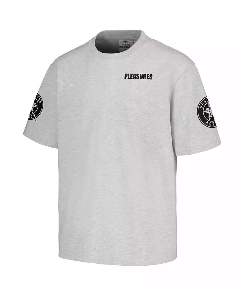 Pleasures Men's Gray Houston Astros Team T-shirt 3