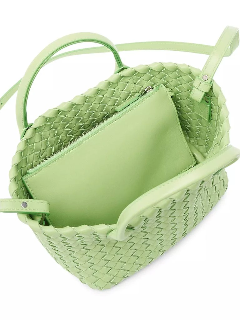 Bottega Veneta Mini Cabat Leather Tote 4