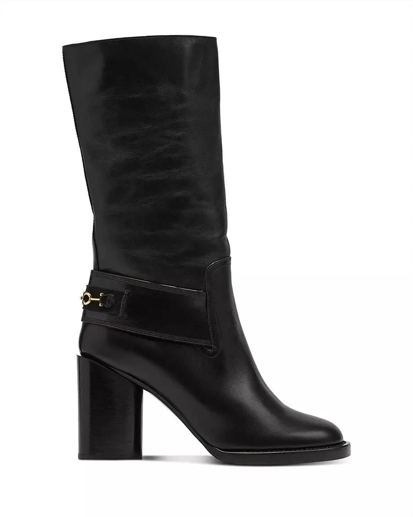 Salvatore Ferragamo Women
s Alan Mid Calf Boots In Black 2