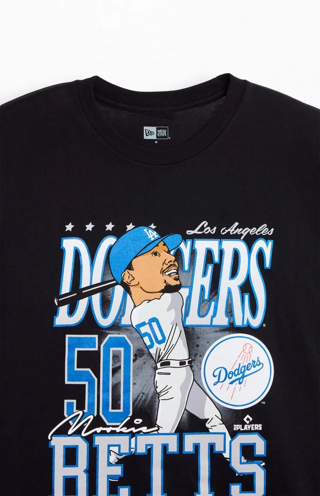 New Era LA Dodgers Mookie Betts Caricature T-Shirt 2