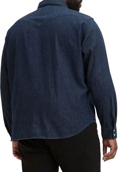 Levi's S Big Tall Long Sleeve Chest Pocket Button Down Shirt 2