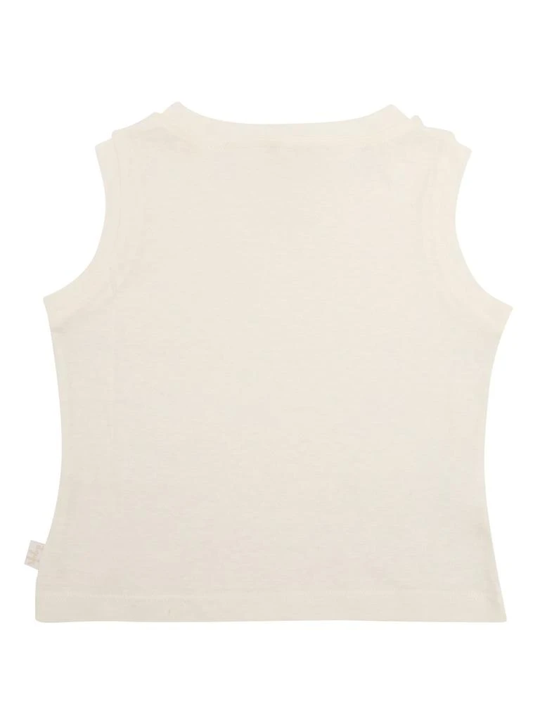 IL GUFO Il Gufo Crewneck Staight Hem Sleeveless T-Shirt 2