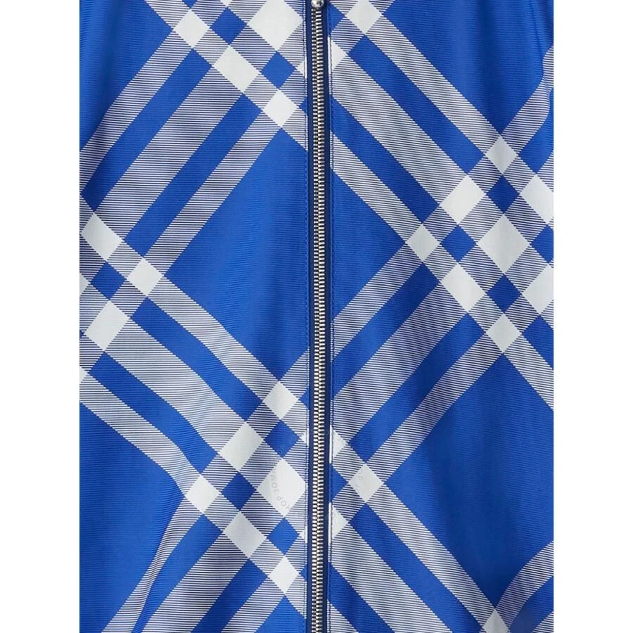 Burberry Check-Pattern Hooded Zip-Up Polyamide Jacket 3