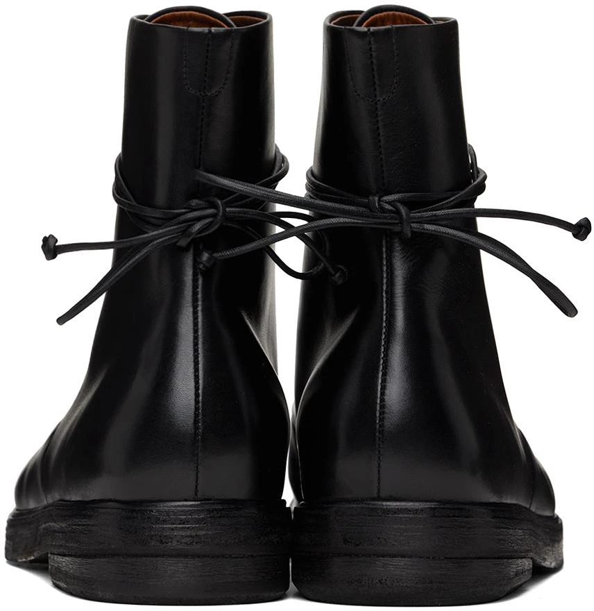 Marsèll Black Zucca Zeppa Lace Up Ankle Boots 2