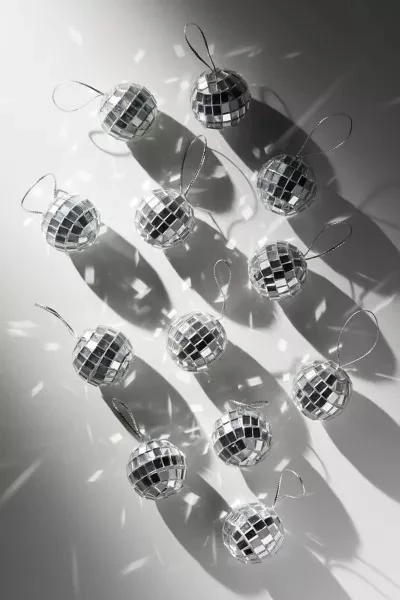 Urban Outfitters Disco Ball Ornament 12-Piece Set 1