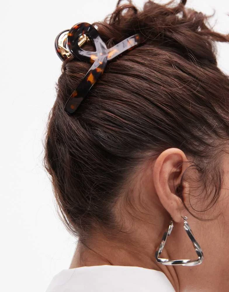 & Other Stories & Other Stories hair claw clip in brown tortoiseshell 3