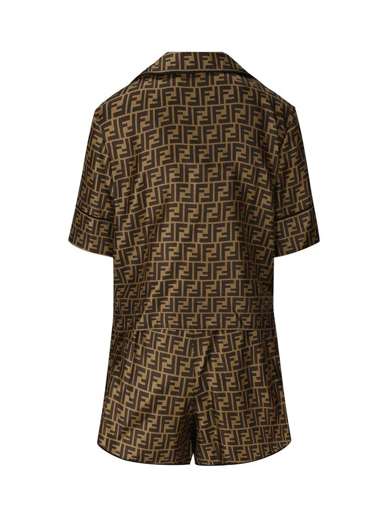 Fendi Fendi FF Monogrammed Short-Sleeved Pyjamas Set 2