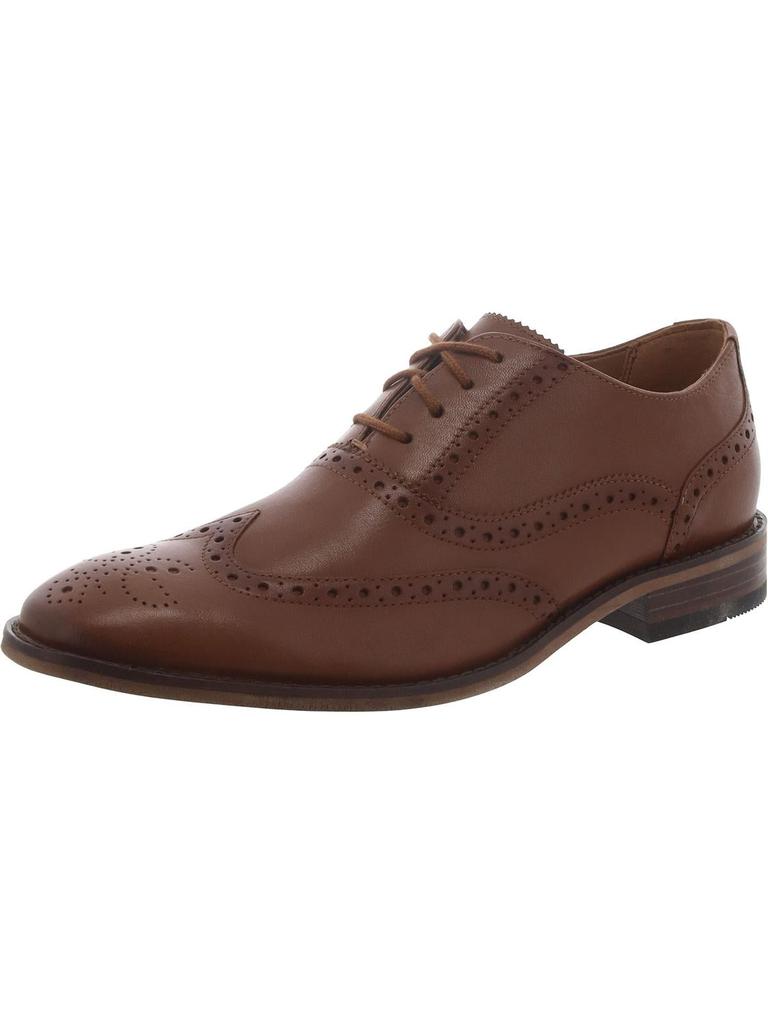 Bostonian Lamont Wing Mens Leeather Lace-Up Oxfords