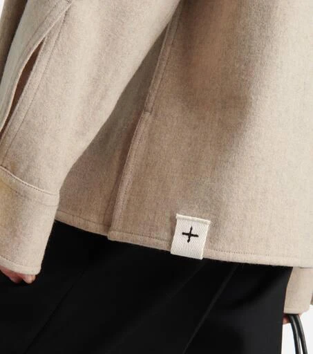 Jil Sander Virgin wool overshirt 6