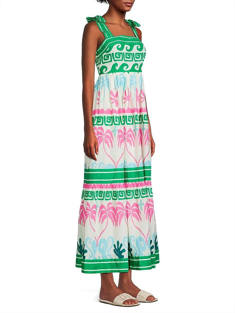 Beach Riot Cami Palm Tree Sleeveless Maxi Dress 4