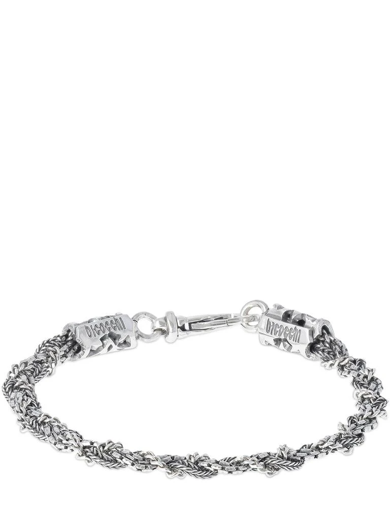 EMANUELE BICOCCHI Engraved Braided Chain Bracelet 1