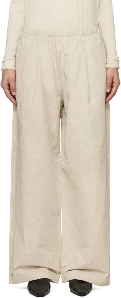 LAUREN MANOOGIAN Beige Tall Trousers