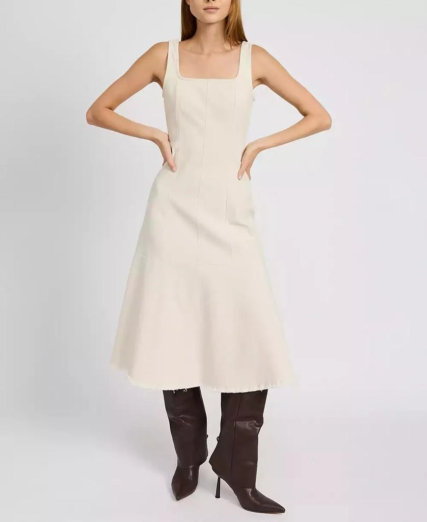En Saison Women's Gwendolyn Denim Midi Dress 5