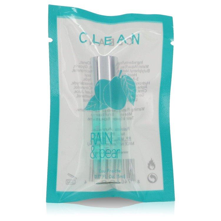 Clean 2pcs Combo  Rain & Pear by  Mini Eau Fraiche .17 oz for Women