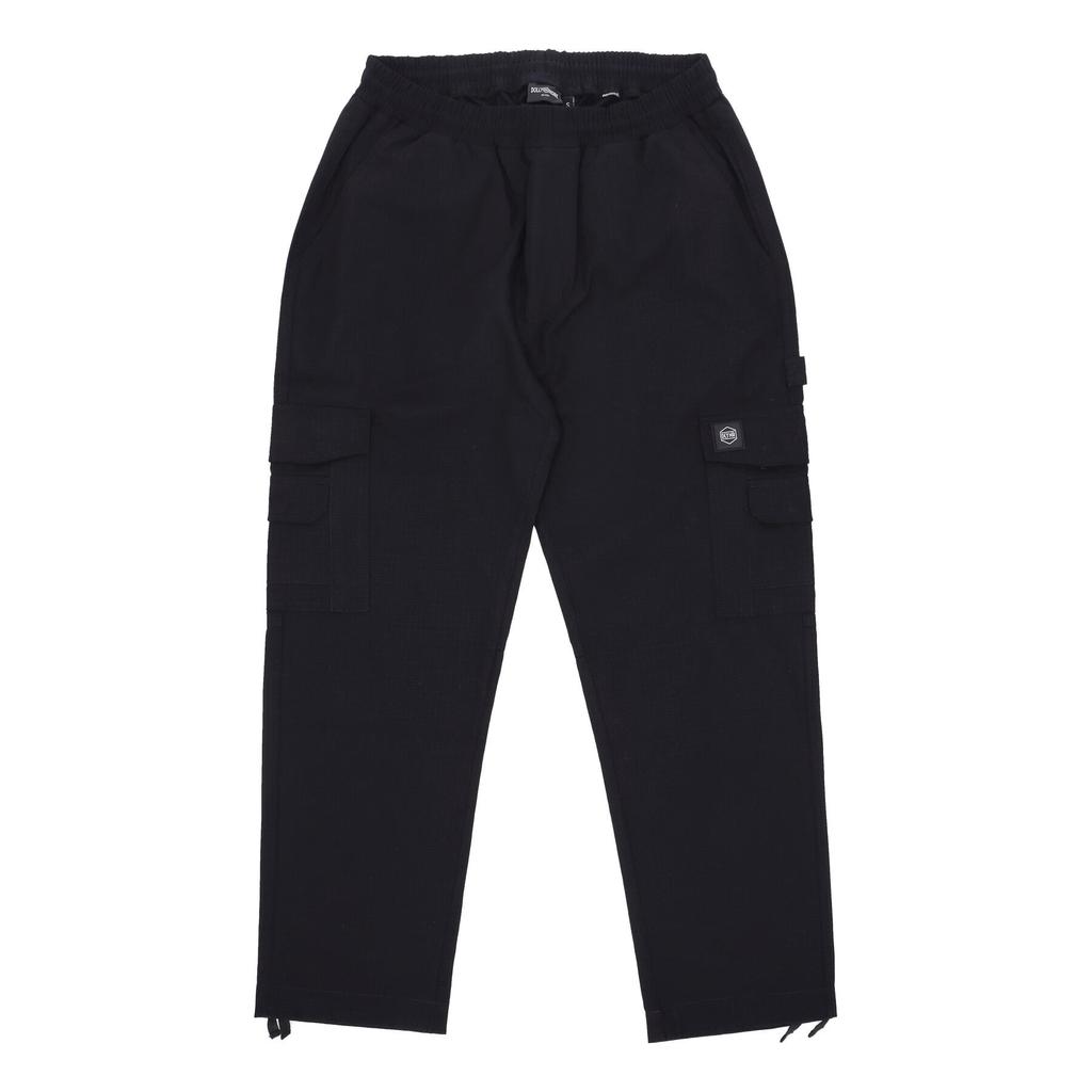 DOLLY NOIRE Lanced Classic Baggy Cargo Men's Long Trousers Black