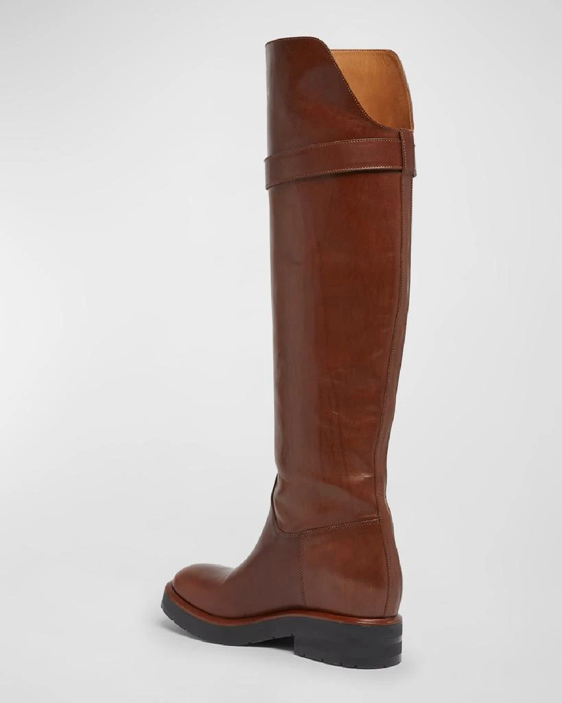 Chloé Coddington Leather Over-The-Knee Riding Boots 4