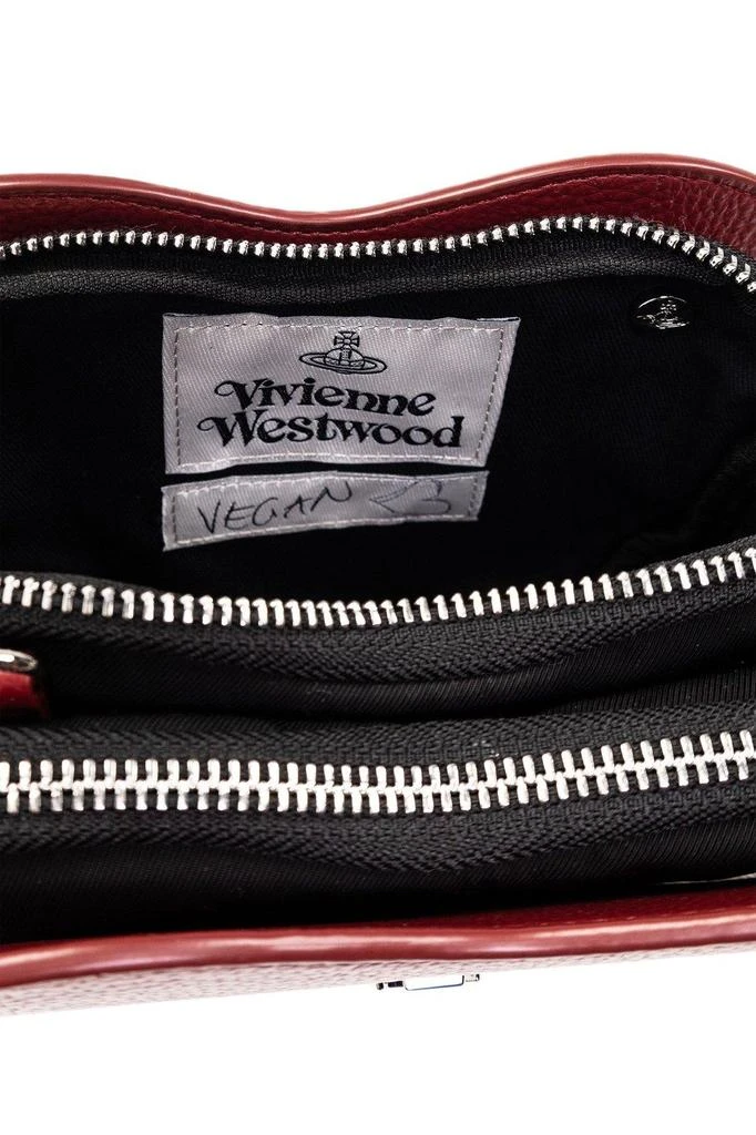 Vivienne Westwood Louise Heart Orb Plaque Shoulder Bag 4