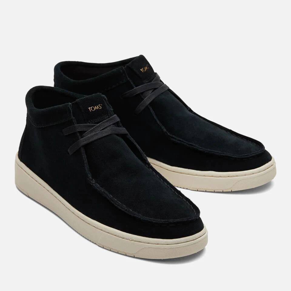 TOMS TOMS MEN'S TRVL LITE LEATHER MOC CHUKKA BOOTS 2