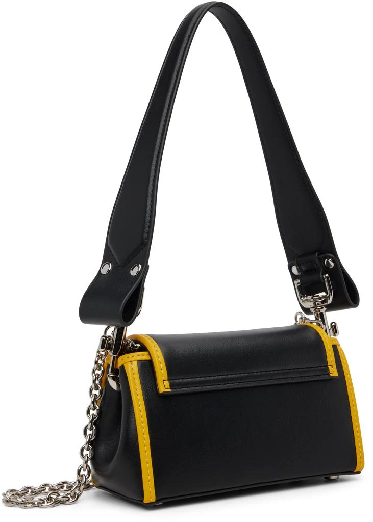 Vivienne Westwood Black 
Yellow Hazel Small Bag 3