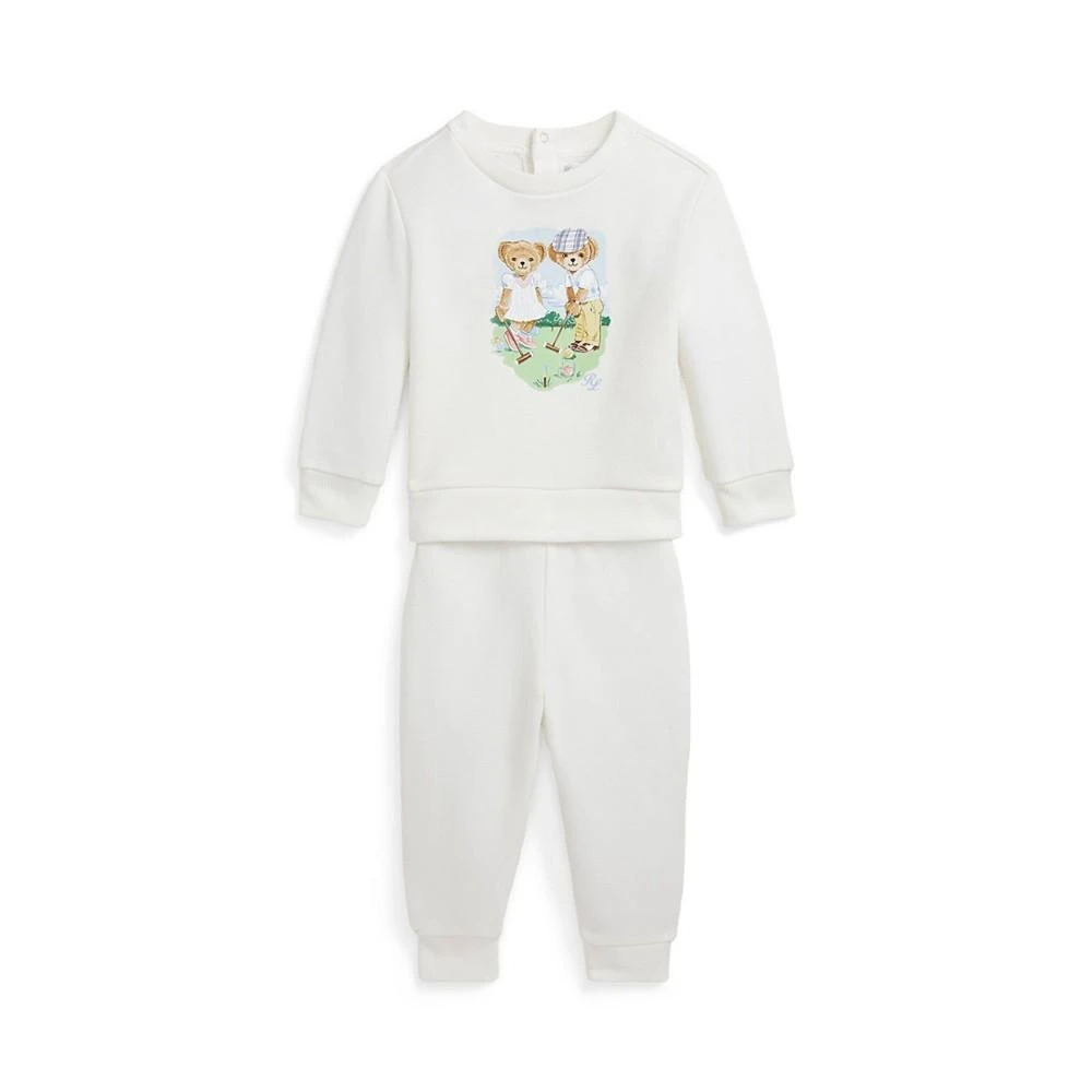 Polo Ralph Lauren Baby Boys Polo Bear Fleece Sweatshirt and Pants Set 1