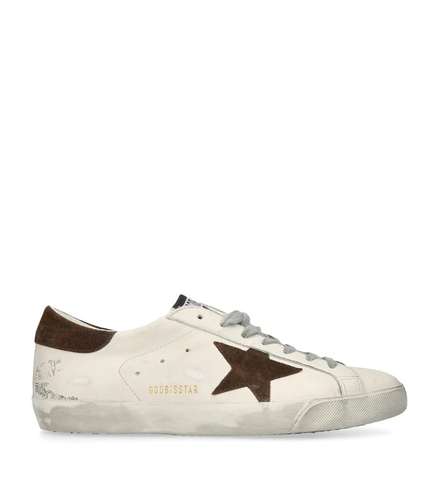 Golden Goose Leather Super-Star Sneakers Casual Shoes BeyondStyle