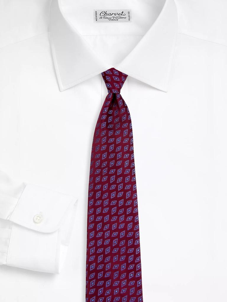 Charvet Diamond Bean Silk Jacquard Tie