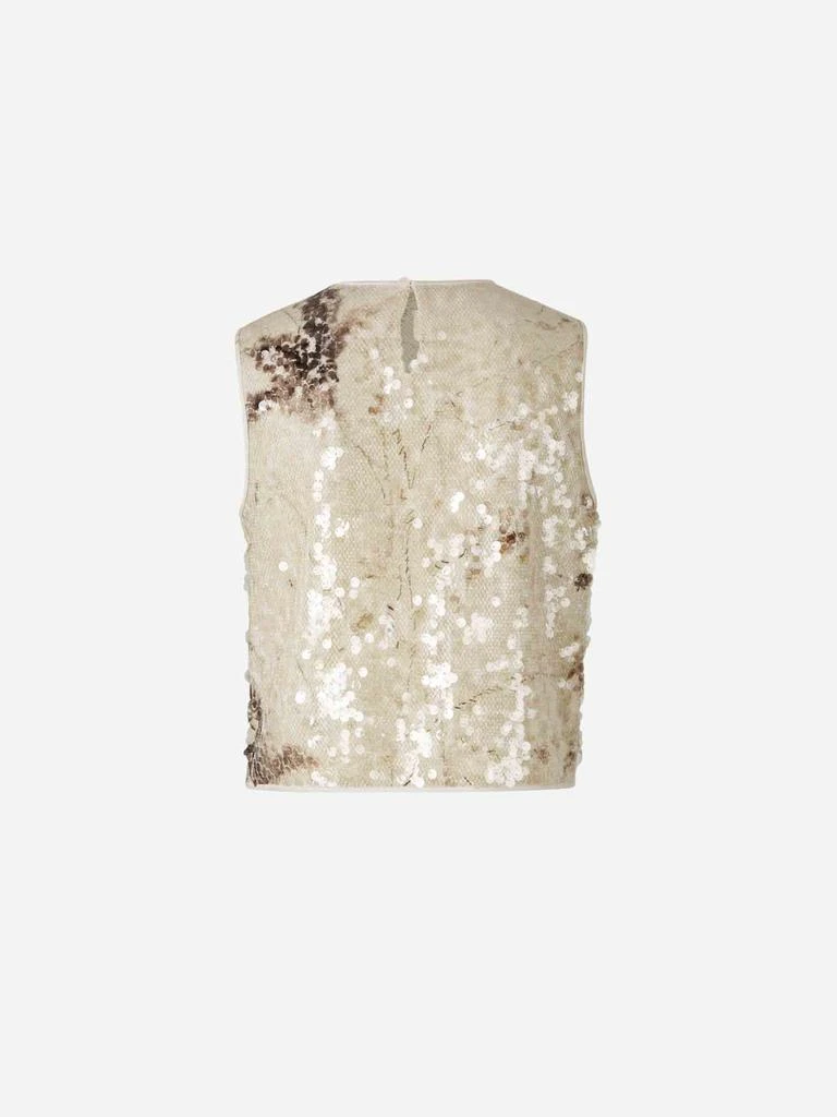 Peserico Peserico Sequin Embellished Top 2