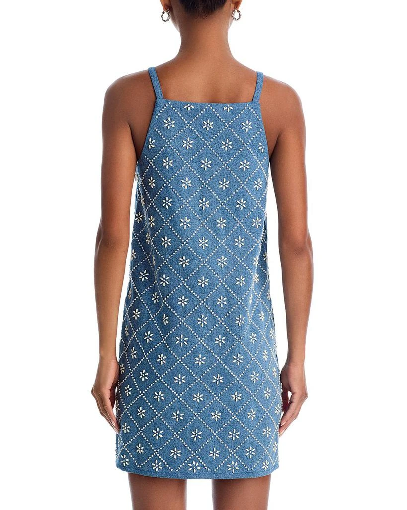 Rag & Bone Gentry Embellished Denim Dress 4