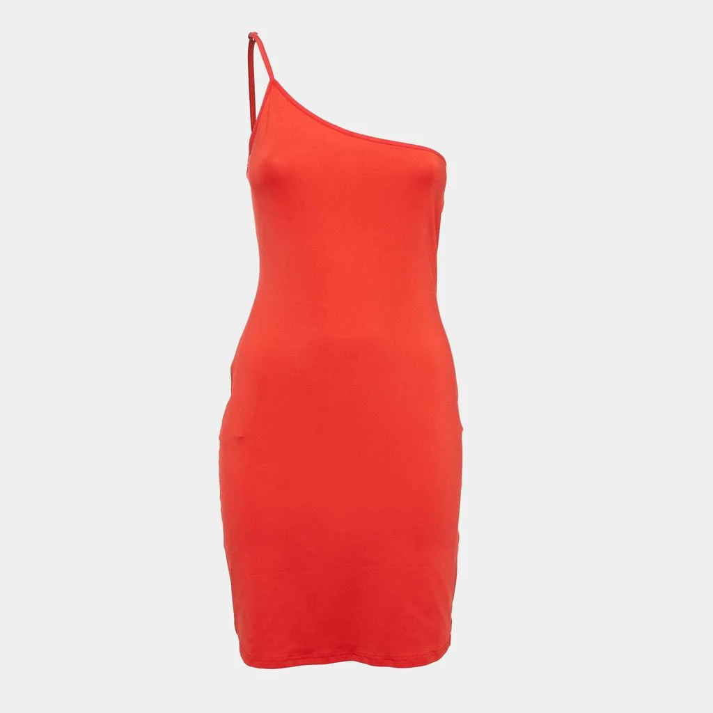 Preen By Thornton Bregazzi Preen By Thornton Bregazzi Red Jersey One Shoulder Bodycon Dress M 1