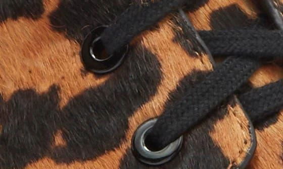 Stuart Weitzman Mckenzee Genuine Calf Hair Combat Boot 7