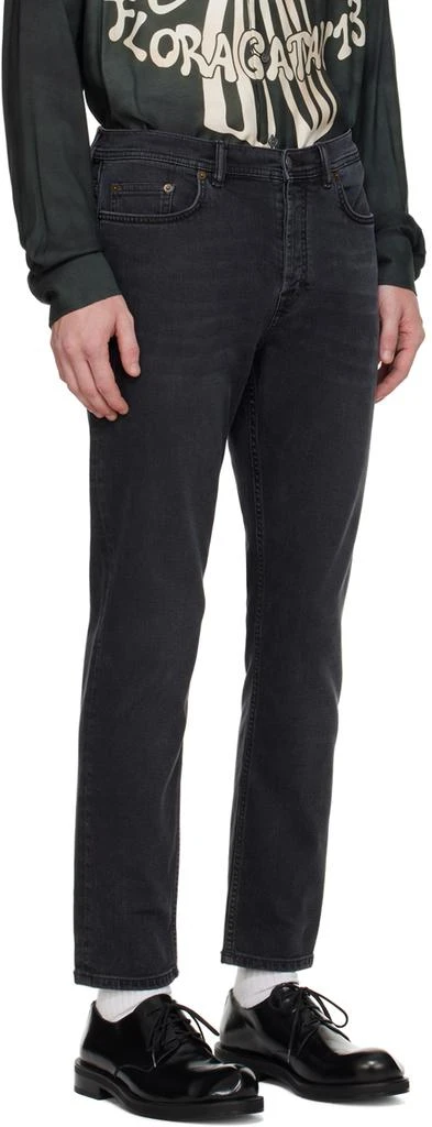 Acne Studios Black Slim-Fit River Jeans 2