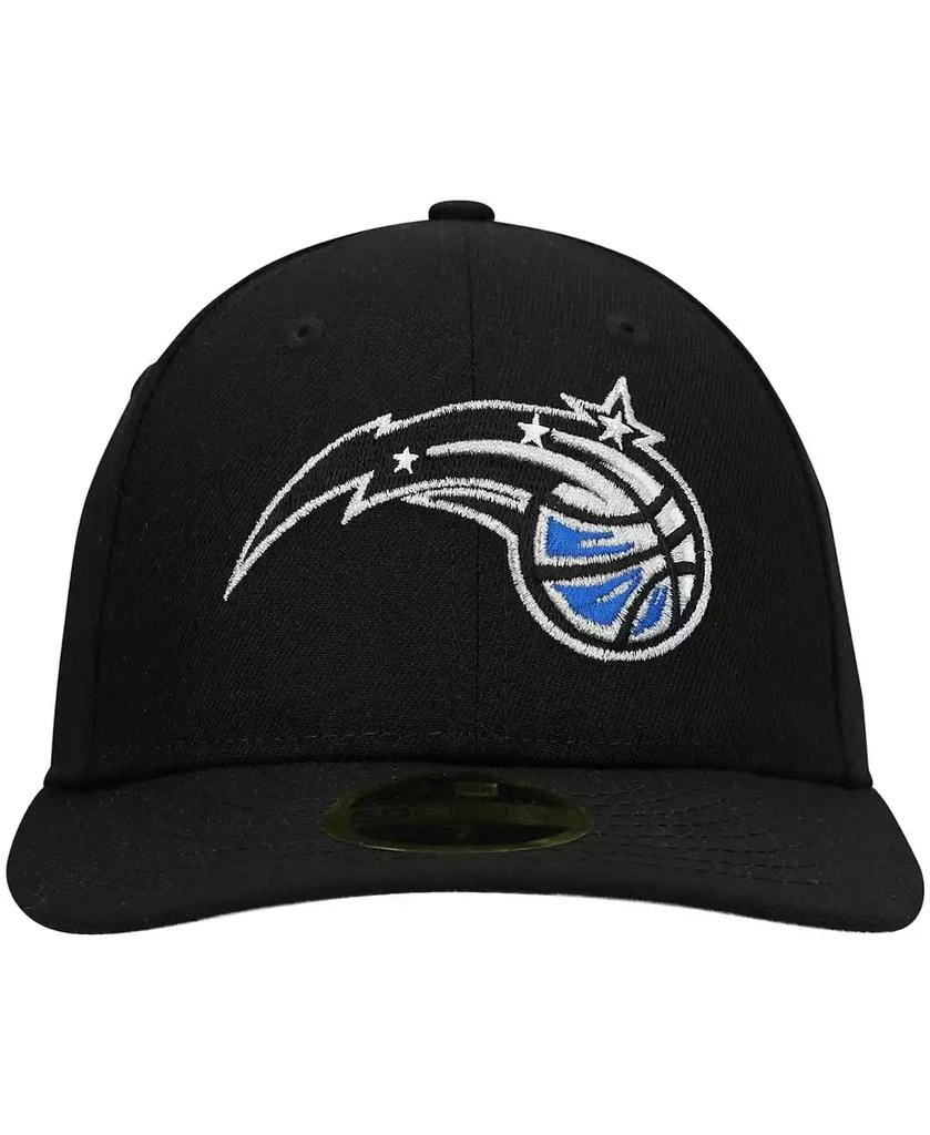 New Era Men's Black Orlando Magic Team Low Profile 59FIFTY Fitted Hat 3
